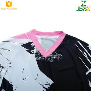 Jersey de bicicleta de montaña para hombre, camiseta de manga larga MTB todoterreno y Motocross para descenso, camiseta de ciclismo transpirable de secado rápido - Product Image 4