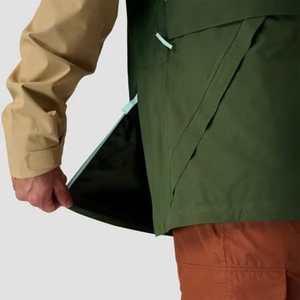 Haute qualité vêtements de plein air Bomber unisexe veste personnalisé coupe-vent formel enduit avant Logo étanche 2025 - Product Image 2