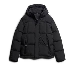 Veste matelassée de haute qualité en fourrure de loup, rembourrage en duvet, capuche matelassée, manteaux pour hommes, parka canadienne, veste en fourrure - Product Image 6