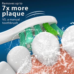 Pro Oral Hygiene Electric <b>Toothbrush</b> <b>Head</b> with 4pcs Brush Refills for Hotel Household and Outdoor Use - Product Image 4