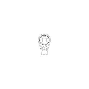 Gedore 3/8'' Reversible <b>Ratchet</b> <b>Socket</b> with 2K Handling - Product Image 2