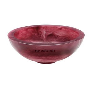 Bols personnalisés en résine mélange de gava pour la nourriture ou les bols à salade ustensiles de cuisine pour la maison plats de service pâtes riz soupe noix bol pour les articles de fête - Product Image 6