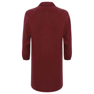 เสื้อโค้ทห้องแล็บทางการแพทย์เสื้อโค้ทการทำงานในห้องปฏิบัติการทางการแพทย์แบบล่าสุดระบายอากาศได้ใส่สบาย - Product Image 4