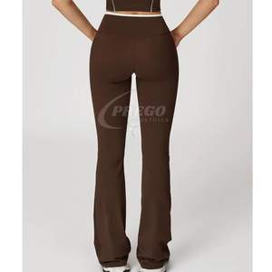 Pantalones de Yoga de Alta Calidad para Mujer, al por Mayor, con Sensación Desnuda, Cintura Alta, Corte Cruzado, Leggings Ajustados, Pantalones Deportivos para Fitness - Product Image 4