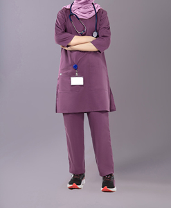 Uniformes Hospitalarios al por mayor enfermería Scrub manga corta Top Joggers Scrubs traje mujer Scrubs uniformes conjuntos - Product Image 1