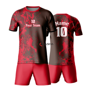 Nouveau design, uniforme de football en gros, maillot de football, vêtements de sport personnalisés, uniforme d'équipe de football, uniforme de football respirant - Product Image 4