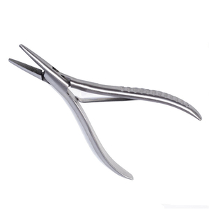 Vente en gros de pinces à pression pour extensions de cheveux Ruban en silicone pour presser Equality Soft Anti Slip Grip Boîte à outils en acier inoxydable - Product Image 5