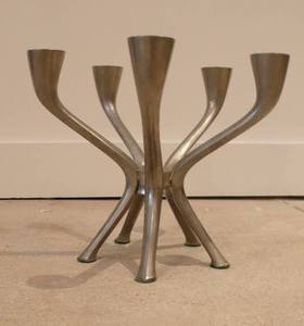 Chandelier à 4 bras pour décoration de table, pour Noël, mariage, anniversaire et Pâques, pour décoration de table - Product Image 1