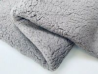 Tissu Sherpa Faux Shearling Teddy Polaire Doublure Peluche Polyester Tissu pour Vestes Hoodies Couvertures Fournisseur En Gros