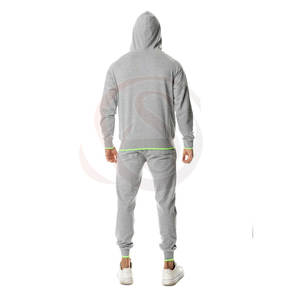 Survêtement de jogging pour homme à capuche, dernière collection, haute qualité, 100% coton respirant et léger, idéal pour l'hiver et les activités sportives en extérieur. - Product Image 2