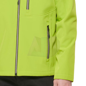 Professional Manufacturer Men's Winter Softshell Jacket-Eco-Friendly & Breathable Customizable Logo Position Front - Product Image 6