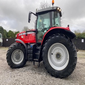 Tracteur agricole Massey Ferguson 140HP 4x4 avec composants de roues, roulement, moteur, pompe à engrenages, boîte de vitesses. - Product Image 1