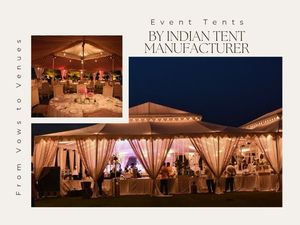 Diseño moderno de la tienda de Mughal blanca del exportador indio Decoraciones de lona de gran tamaño para bodas Fiestas Personalizado Nueva llegada - Product Image 4