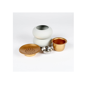 Lot de 2 brûleurs Bakhoor en fer de haute qualité, couleur bleue et blanche, brûleur Mabkhar Bakhoor à un prix abordable - Product Image 5