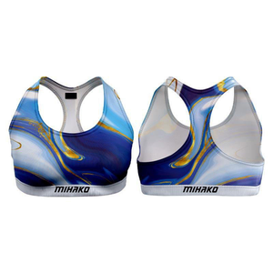 Breathable Fabric Custom Sublimated Sports Bra Manufacturer Quick Dry Gym Bra Set for <b>Women</b> Knitted Active Apparel - Product Image 6