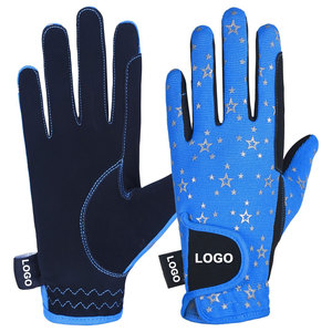 Guantes de Equitación de Invierno Personalizables, Material de PU, Diseño Antideslizante para Deportes al Aire Libre, Hechos en Pakistán - Product Image 1
