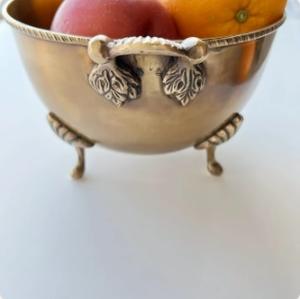 Cuenco de latón vintage hecho a mano bellamente Pulido-latón puro para decoración del hogar y ocasiones de boda para mercados de exportación - Product Image 3