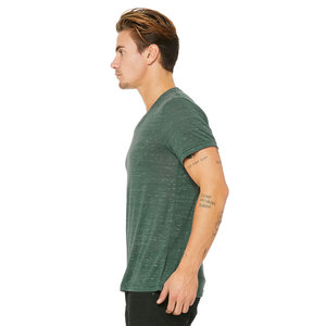 Camisetas personalizadas de algodón de alta calidad con cuello en V para hombres y adultos, camisetas deportivas con cuello redondo - Product Image 3