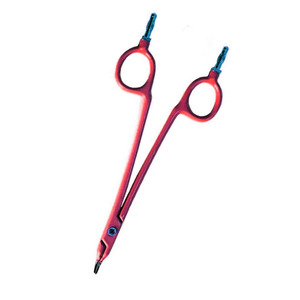 Ciseaux bipolaires allemands 14cm 16cm 18cm 20cm en acier inoxydable Broche électrique Couleur rouge Instruments chirurgicaux de qualité tranchante Base - Product Image 6