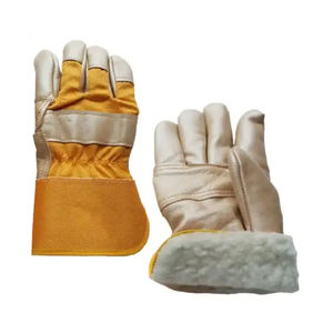 Nuevas opciones de guante de trabajo de cuero duradero 2025 para mecánicos e ingenieros con guantes de cuero de protección de manos para hombres - Product Image 1