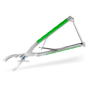 Compresor espinal con bisagras Manual de acero inoxidable instrumento quirúrgico incrustaciones de silicona CNC mecanizado acabado satinado para cirugía espinal - Product Image 5