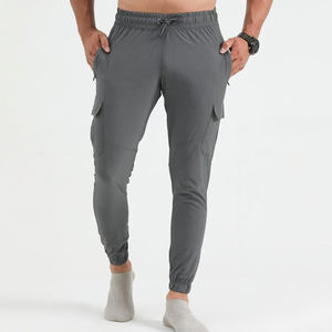 Pantalones tácticos informales para hombre, Pantalón cargo acampanado con nuevo diseño y logotipo personalizado, a la moda para actividades de senderismo y sudor - Product Image 1