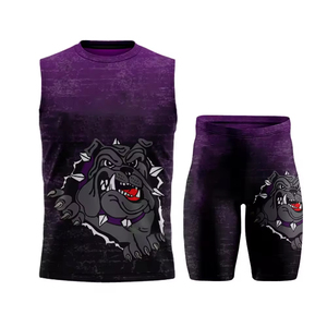 Venta caliente personalizado 7 en 7 7v7 uniformes de fútbol de alta calidad de compresión sublimada para adultos unisex Opción de talla grande disponible - Product Image 6