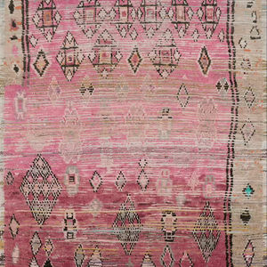 Adiva Turkish <b>Rug</b> Machine Made Jacquard Geometric Pattern Washable Cotton Backing Non-Slip Home Use 20 Ft Low Pile <b>Thin</b> - Product Image 1