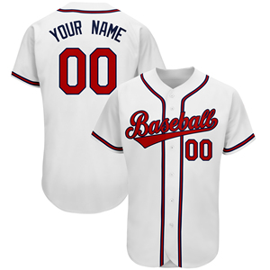Camisetas de Béisbol y Sóftbol Personalizadas, Transpirables, a la Moda, Tallas Grandes, Lisas, con Impresión Digital, Spandex/Algodón, Antibacterianas - Product Image 1