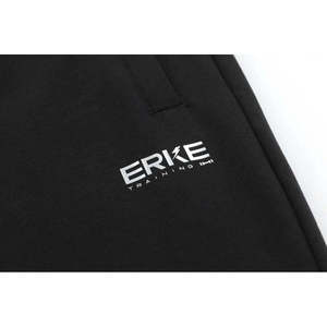 Pantalón corto ERKE para hombre, capris de punto 100% algodón, negro -002, modelo 11226202130 - Product Image 4