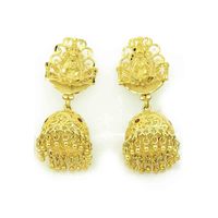 Vente en gros 14K 18K 24K plaqué or formant un ensemble de colliers, ensemble de bijoux de temple traditionnel, ensemble de bijoux de mode rempli d'or en laiton.