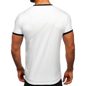 Algodón de calidad de primera clase, camiseta personalizada con estampado de logotipo para hombre, Camiseta lisa de gran tamaño - Product Image 2