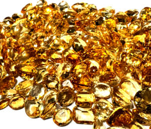 Pierres précieuses en citrine facettées de haute qualité AAA, citrine jaune dorée naturelle, topaze, pierre précieuse en vrac pour la fabrication de bijoux - Product Image 4