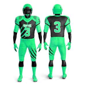 Uniformes de fútbol americano personalizados de talla grande XL unisex camisetas deportivas transpirables de alta calidad para conjuntos elegantes de verano - Product Image 6