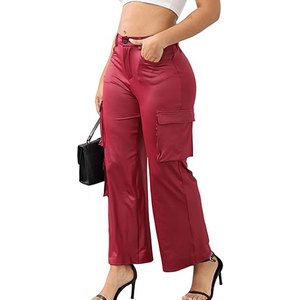 Pantalon en cuir pour femme, coupe classique, cuir véritable de haute qualité, confortable et tendance - Product Image 1