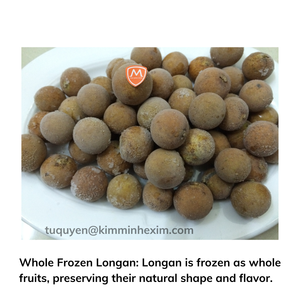 Longane congelé entier de haute qualité du Vietnam pour l'exportation Emballage sous vide de processus IQF et emballage en vrac - Product Image 5