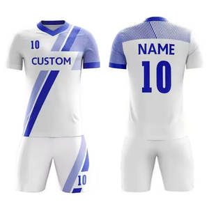 Personalizado de secado rápido transpirable de secado rápido uniforme de fútbol multicolor diseños personalizados sublimación profesional de fútbol kit de fútbol - Product Image 5