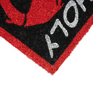 Tapis de bienvenue réversible Deadpool, motif moderne, en fibre de coco, technique bouclée, pour la maison et le bureau, en nylon et polyester - Product Image 5