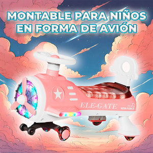 Scooter Spaziale Divertente e Sicuro per Bambini 2-4 Anni, Auto Giocattolo a Batteria in Plastica con Sedile - Product Image 1