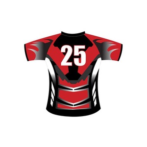 ชุดเล่นฟุตบอลรักบี้100% ผ้าโพลีเอสเตอร์แห้งเร็วขนาดพิเศษสไตล์ที่ดีที่สุดได้รับความนิยม - Product Image 2