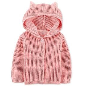 Cárdigan Infantil de Talla Grande, Ecológico, Antiencogimiento, Antipilling, Antiarrugas, de Algodón Grueso, Bordado de Invierno, Calidad Premium - Product Image 6