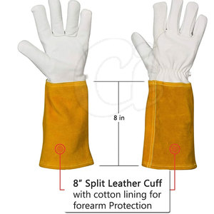 ถุงมือเชื่อม TIG คุณภาพสูง ปี 2025 ป้องกันมือและแขน ถุงมือเชื่อม TIG - Product Image 4