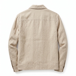 Men's Winter Solid Polyester/Cotton Cargo <b>Jacket</b> <b>Lightweight</b> Utility Casual XL OEM ODM Wholesale Factory Custom Logo Low MOQ - Product Image 2