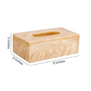 Caja de Pañuelos de Resina Hecha a Mano, Modelo Decorativo, Caja de Papel para el Hogar, Artículos de Hotel para Hostelería - Product Image 4