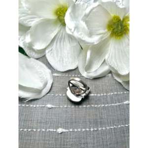 Navajo Sonoran Gold & Sterling <b>Silver</b> Fashion <b>Ring</b> Size 8.5 Bezel <b>Set</b> Inlay Stylish Gift Metal <b>Ring</b> - Product Image 4