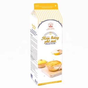 Crème non laitière de qualité supérieure, qualité halal, OEM/ODM, crème à base de fromage et d'œufs halal, crème à base d'œufs crus, 1 kg, fournisseur d'exportation - Product Image 1