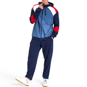 Survêtements d'entraînement à capuche d'hiver de luxe pour hommes avec cordon de serrage Logo personnalisé Jogging Fitness Sports - Product Image 4