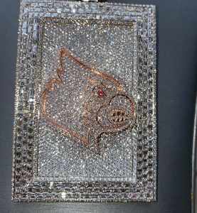 Collar con Colgante Cruzado en Capas Personalizado para Hombre, Chapado en Plata 925, Acabado en Oro de 14K, Amuletos de Moissanita de Lujo, Joyería de Moda, Regalo para Fiesta - Product Image 3