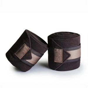 Envolturas de polo de caballo elásticas fuertes para entrenamiento Ejercicio Soporte de lesiones y protección diaria Envolturas de polo de equitación/vendajes - Product Image 1