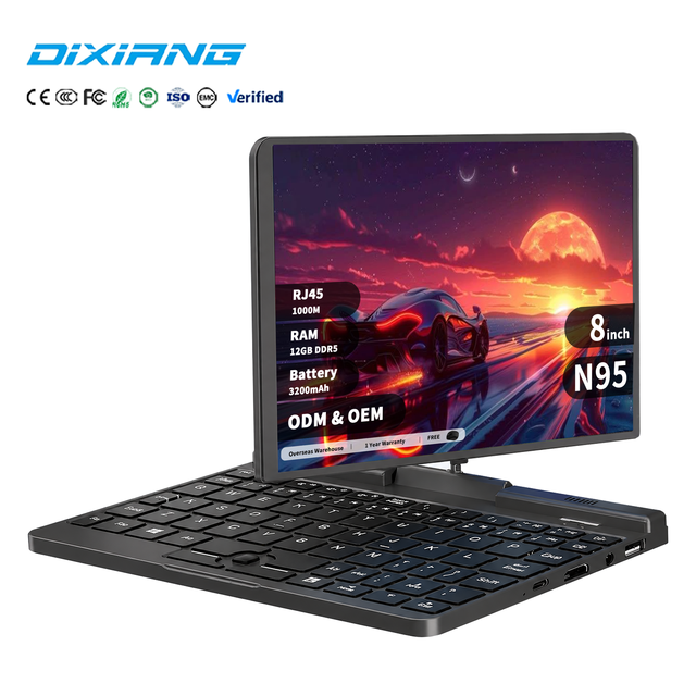 Bulk Supply 8" Touchscreen 2-in-1 Laptop Intel N95 12GB RAM 512GB Win11 Factory Inventory Office Notebook